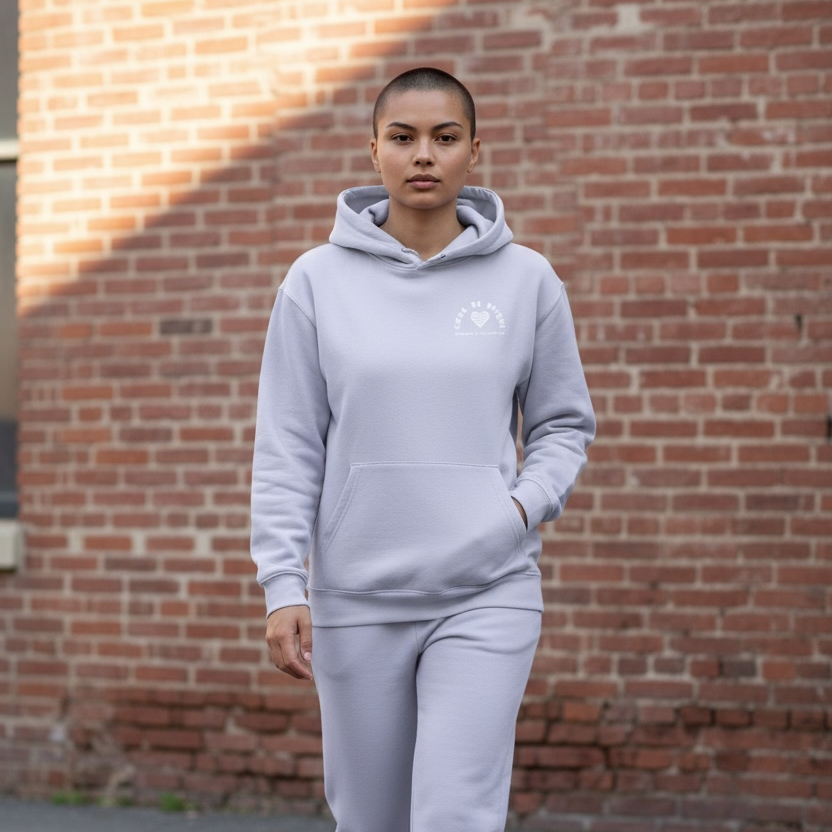 Hoodie manches longues LILA - CDB