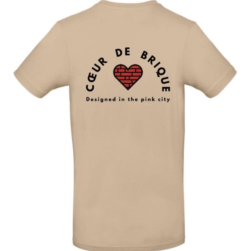 T-shirt manches courtes BEIGE - CDB