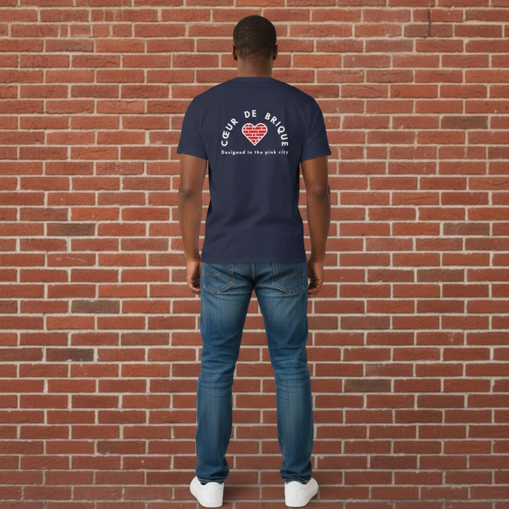 T-shirt manches courtes MARINE - CDB
