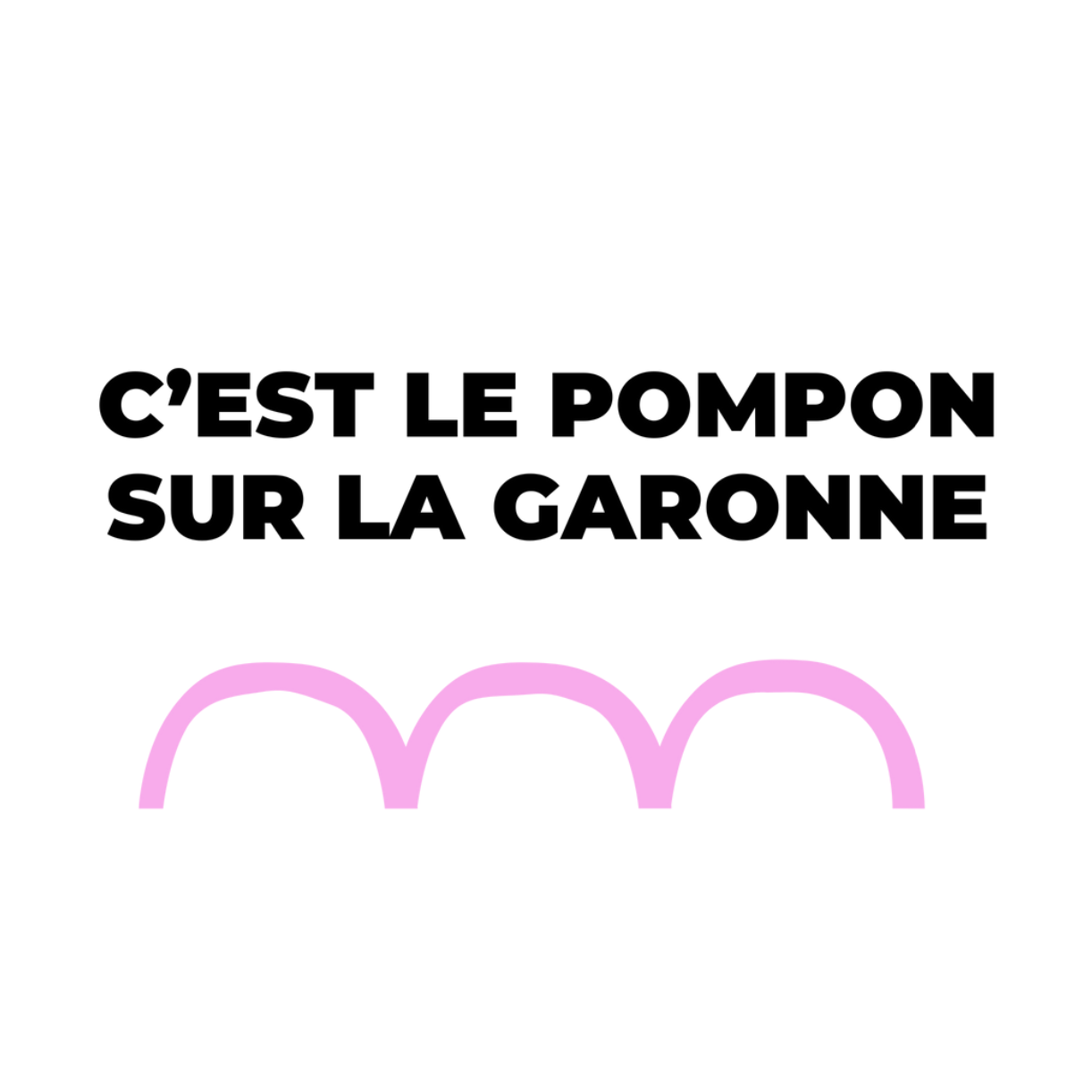 Affiche Pompon 30x40cm - CDB