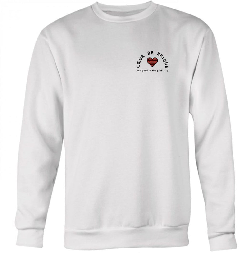 Sweat manches longues BLANC - CDB